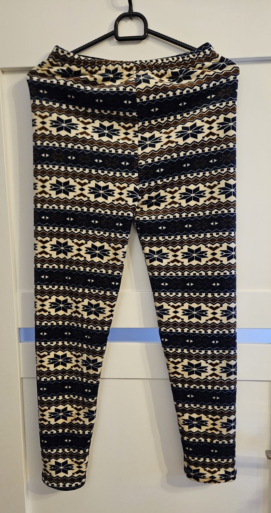 Legginsy wzorek, r.M/L