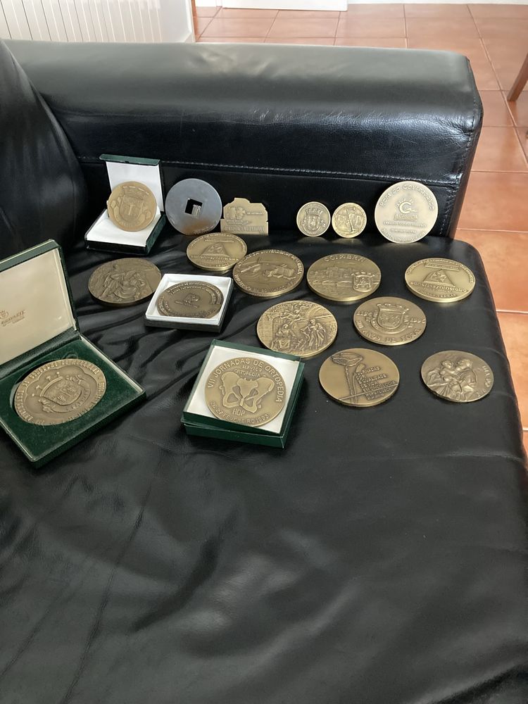 Conjunto de medalhas diversas