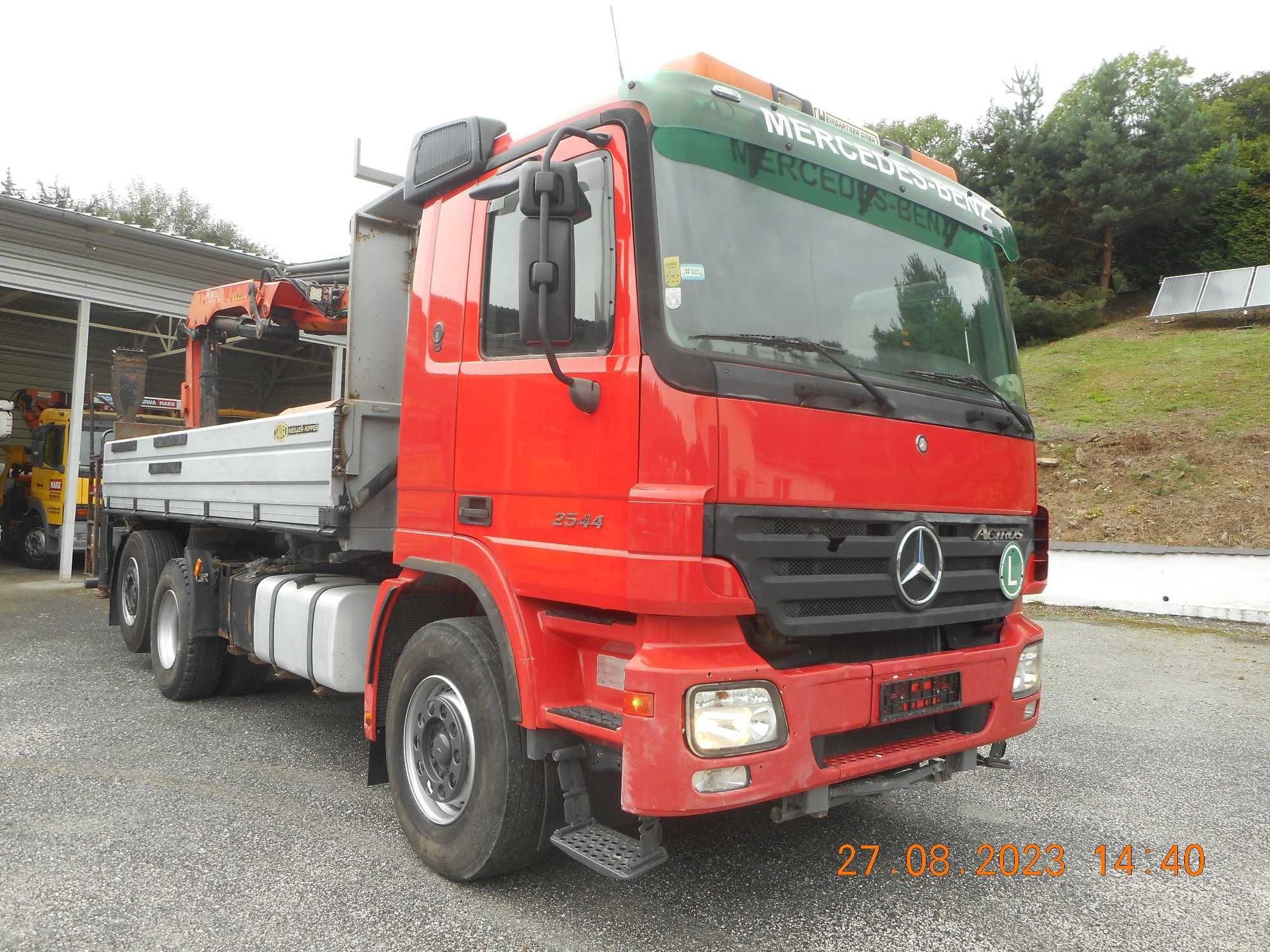 Mercedes Actros 2644 HDS PK 15002 Kiper muller