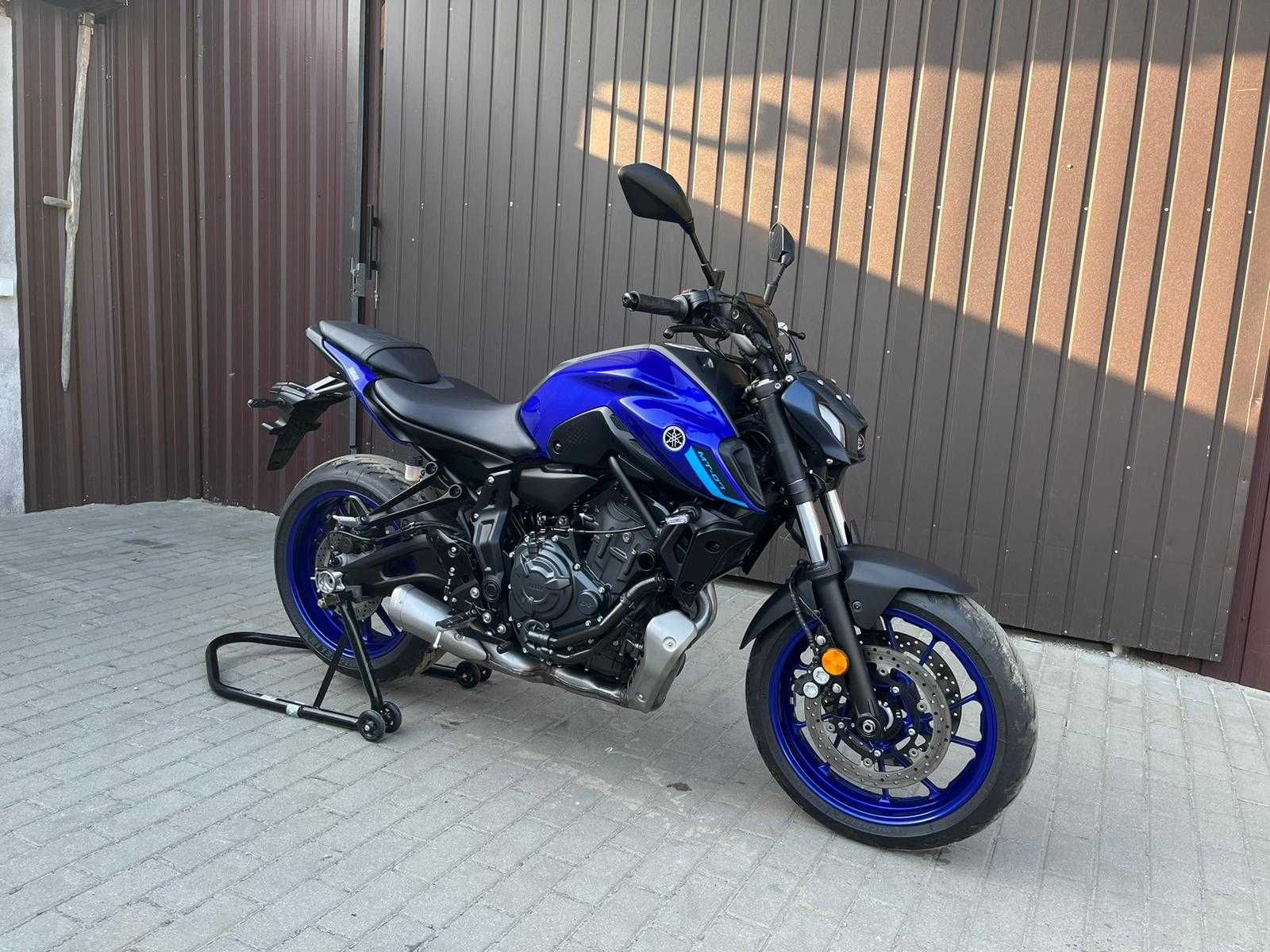 Yamaha mt07, Wyświetlacz TFT , 2023r. 550km