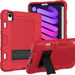 Etui do iPad Mini 6 8.3" z Podstawką i Miejscem na Rysik Czerwone