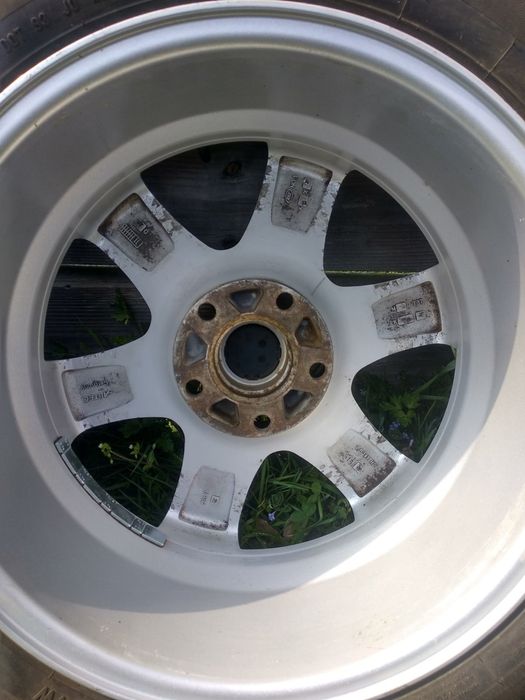 Диски R17 5.120+шини 215.55.17. opel, BMW
