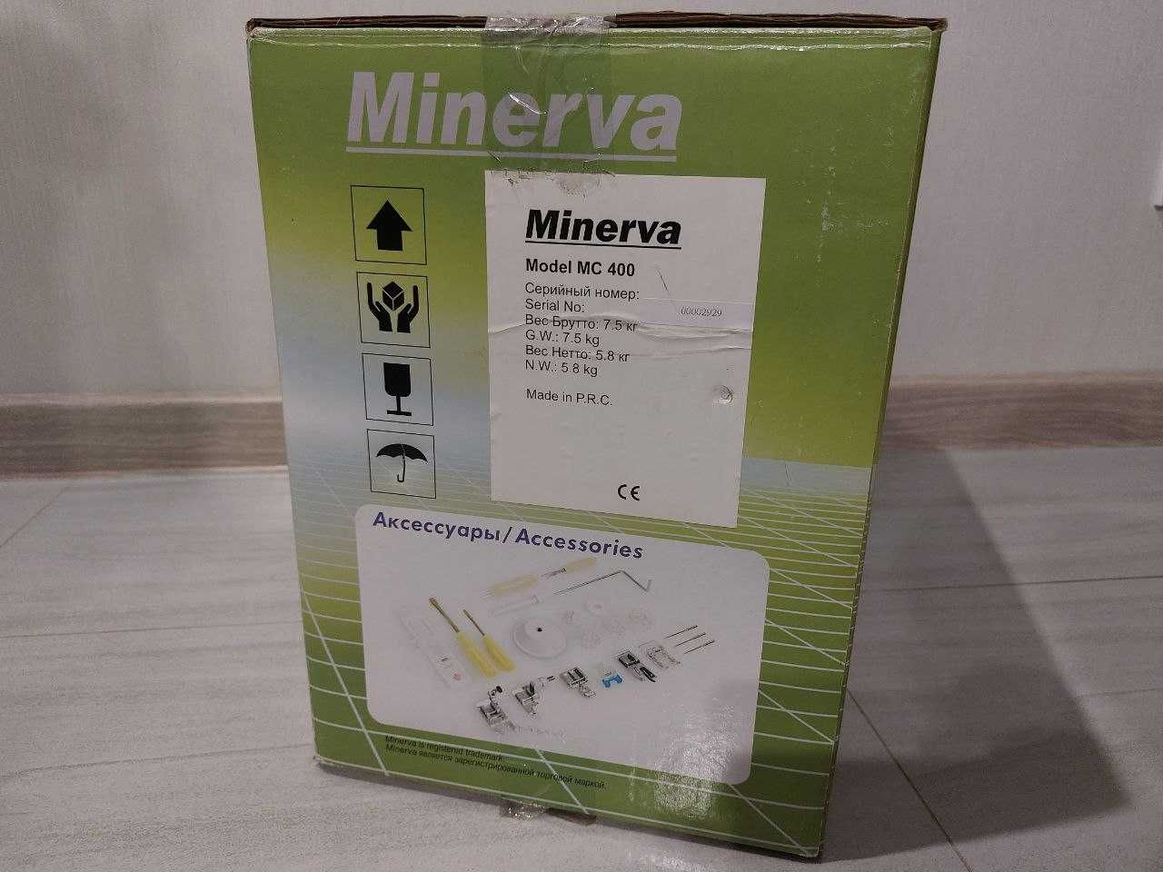 Компьютерная швейная машина Minerva MC 400