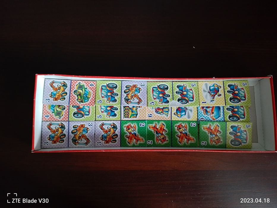 Доміно з картинками у світі техніки