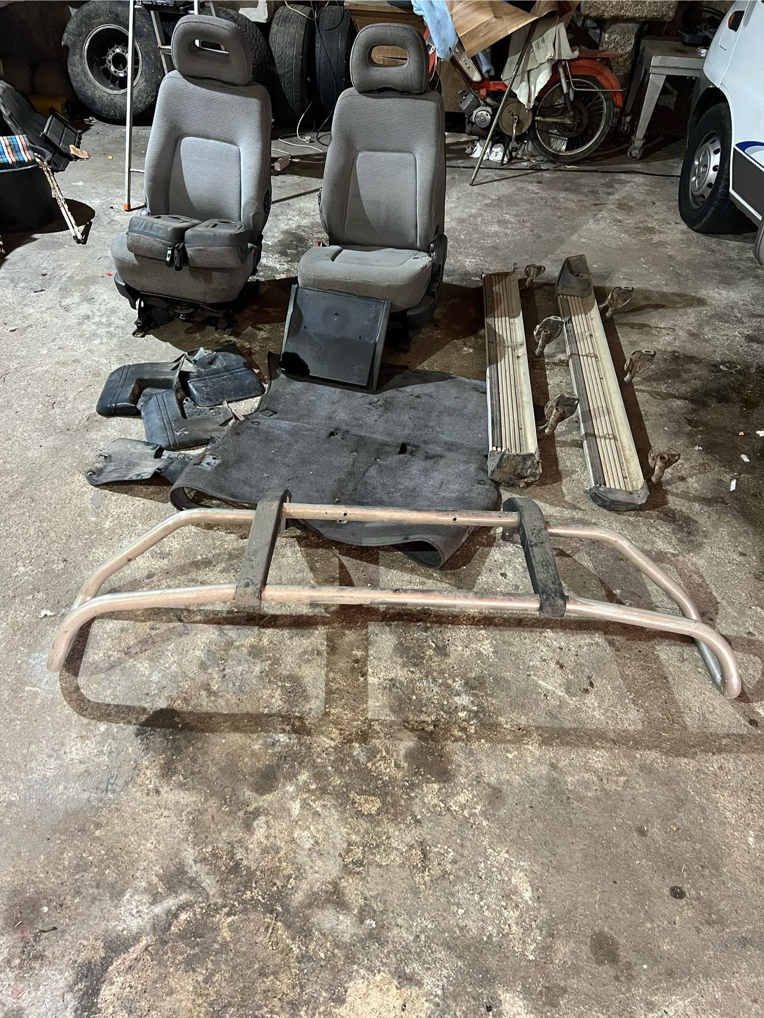 Mitsubishi pajero mk2 peças