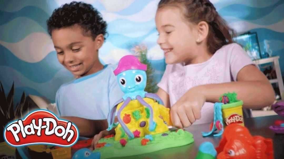 PLAY-DOH Ciastolina Zestaw OŚMIORNICA 5 TUB E0800