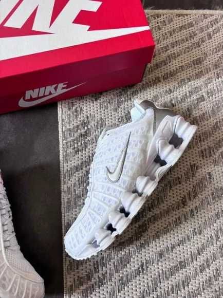 Buty meskie Mokasyny Nike_Shox_TL_White R.43