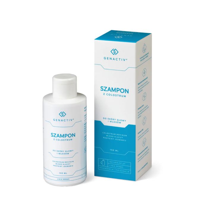 Szampon genactiv z colostrum 150ml *nowy*