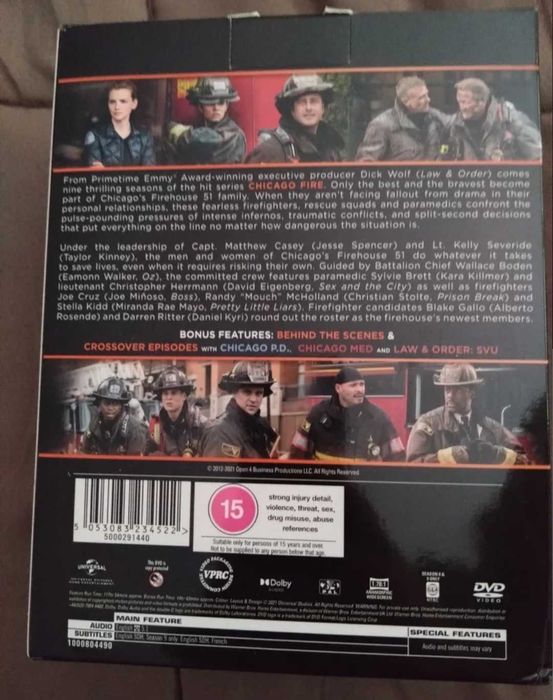 Chicago Fire temporada 1-9