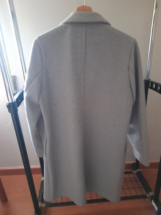 Casaco de fazenda em cinza