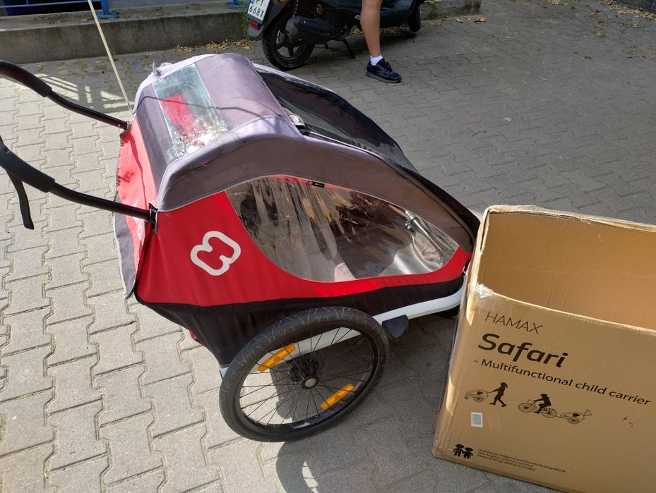 Przyczepka rowerowa Hamax Safari
