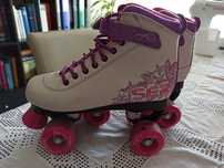 Patins 4 rodas SFR Vision II N.37 + Saco SFR (Como novos)