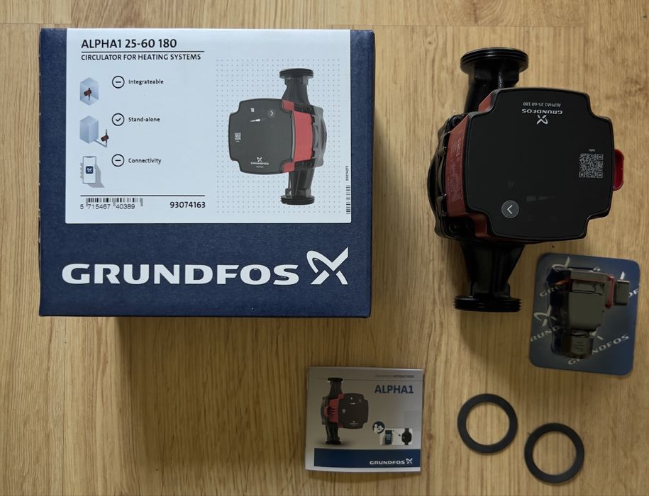 Pompa Obiegowa Grundfos 25-60 Nowa