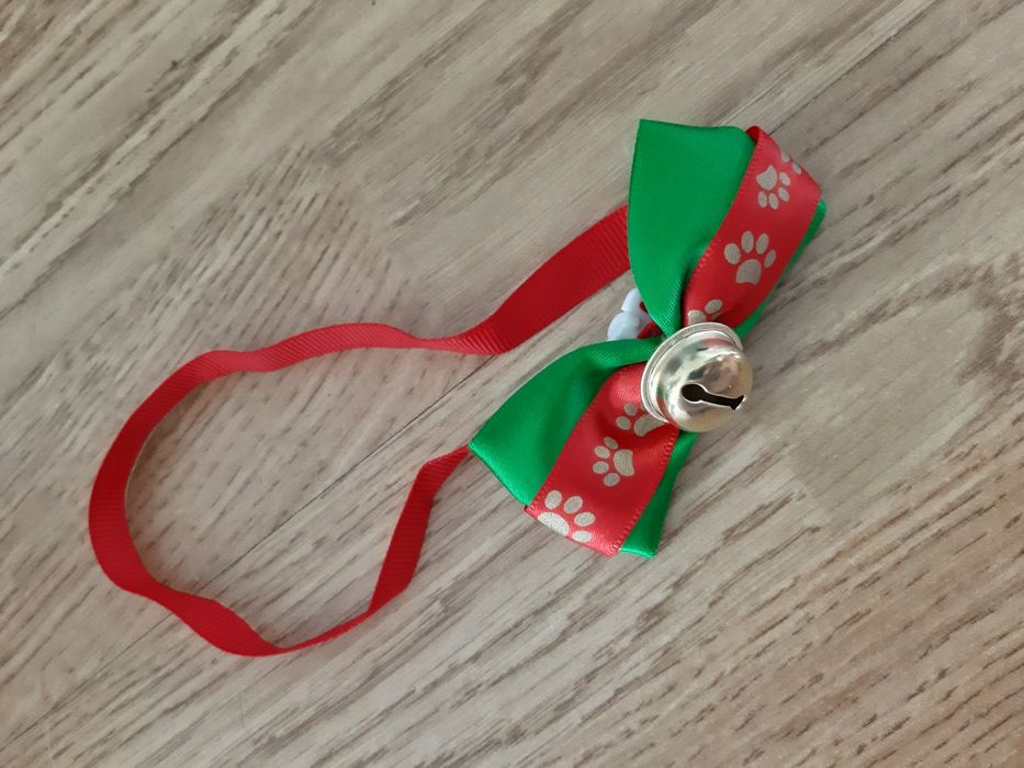 Mucha muszka dla psa pieska york święta prezent choinka krawat pies