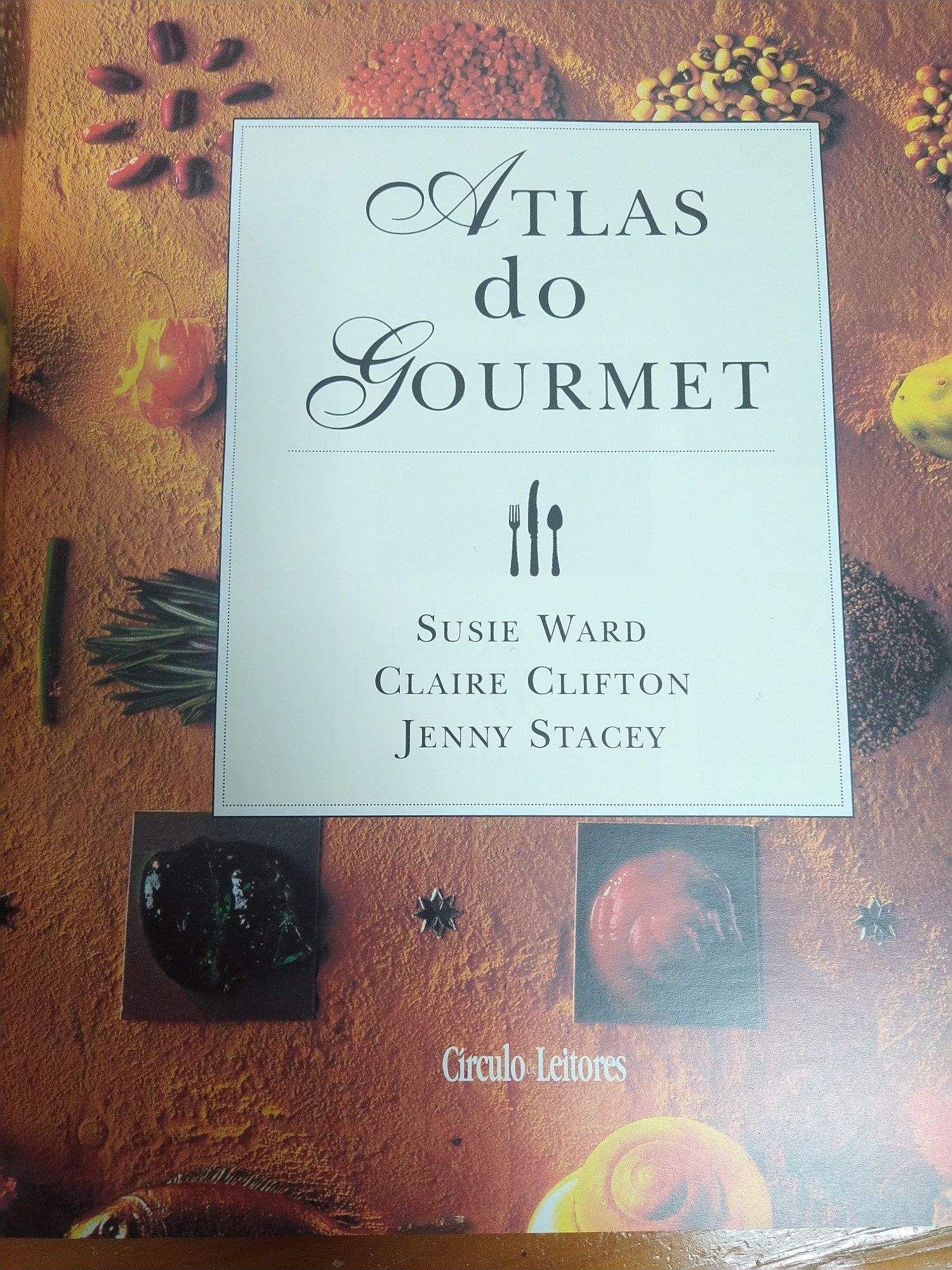 Livro  atlas do gourmet