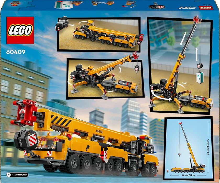 LEGO City mobilny żuraw budowlany