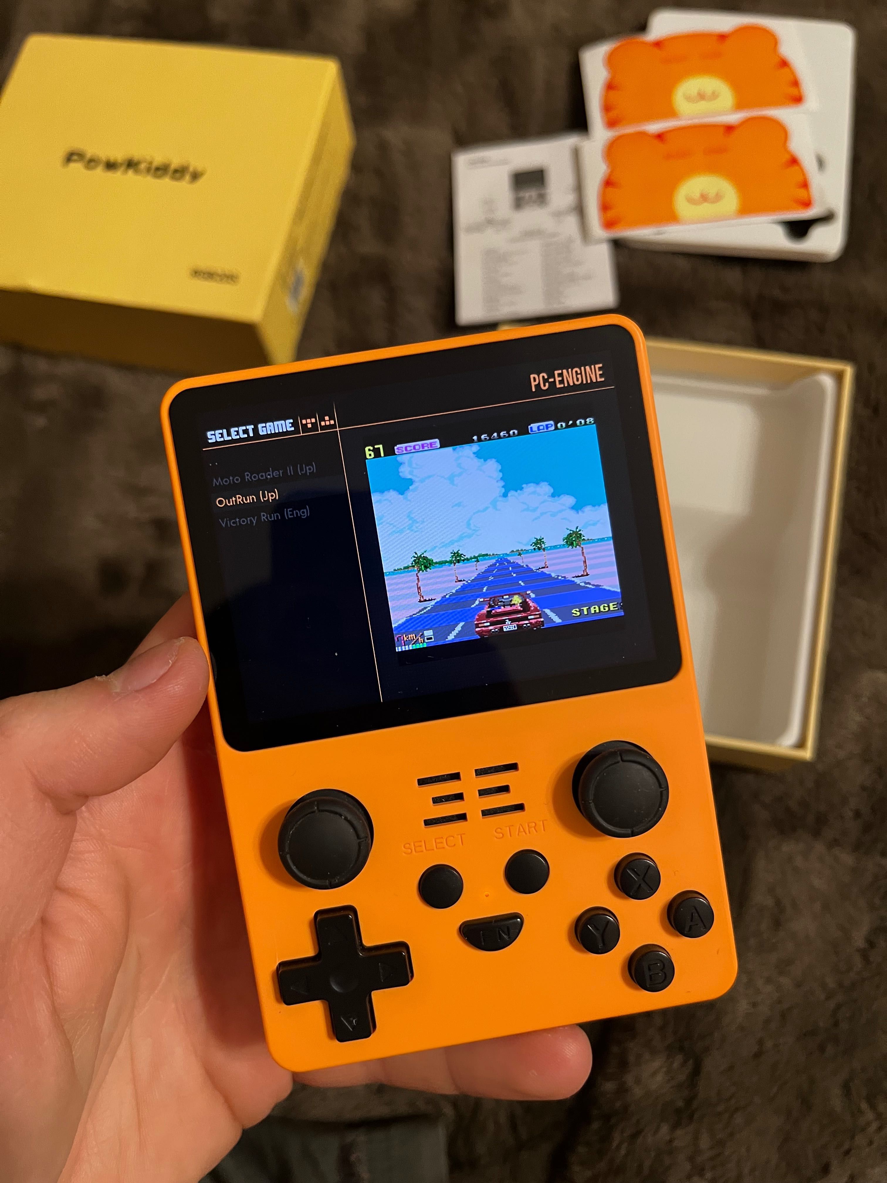 Ręczna retro konsola do gier Powkiddy RGB20 - RETRO, NES, SNES,GAMEBOY