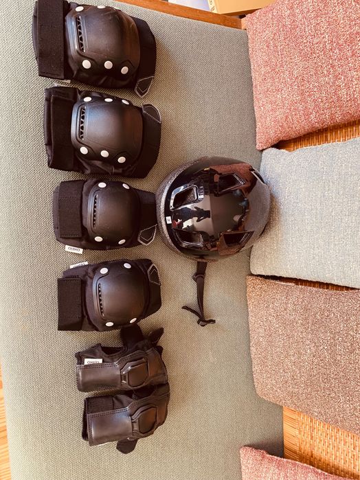 Kit proteção trotinete  skate  patins bicicleta