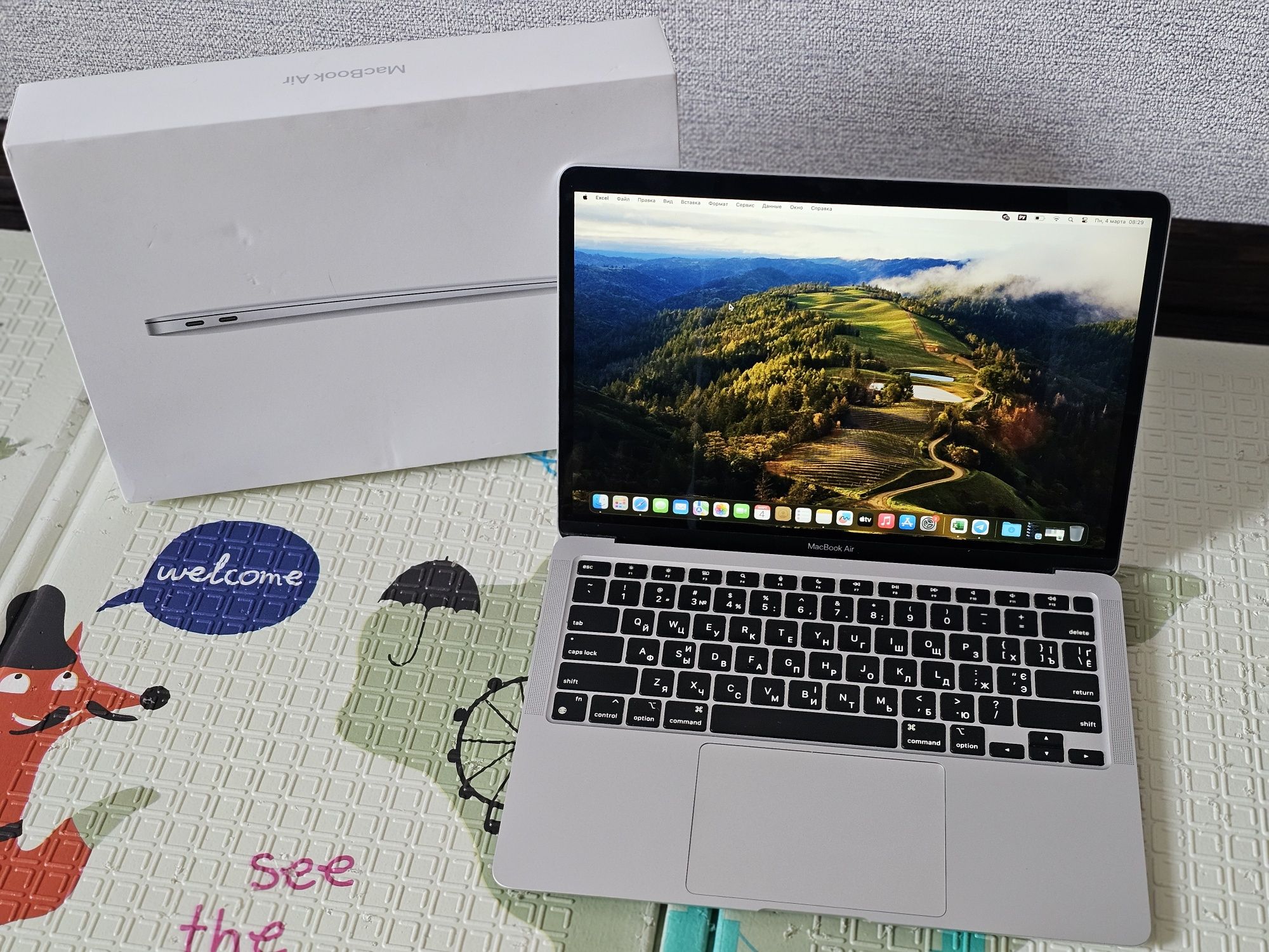 Apple MacBook Air M1 256 [ідеал] ноутбук макбук Air mackbook