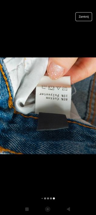 Spodnie wysoki stan szerokie nogawki