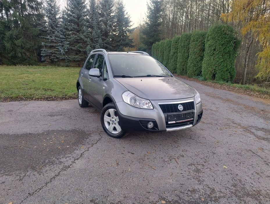 Fiat Sedici Stan idealny jak nowy zero korozii bezwypadkowy import Włochy 4x4