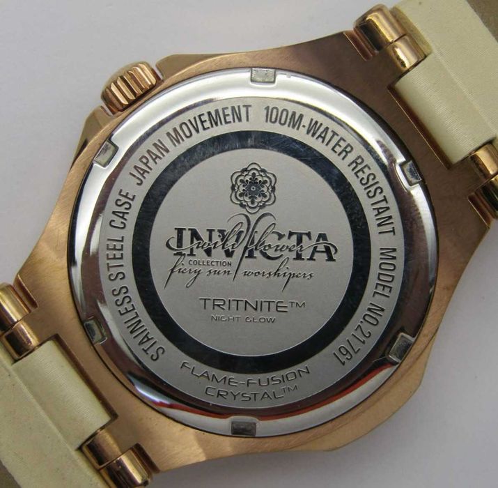 Relógio de senhora original Invicta Tritnite (Redução de preço!)