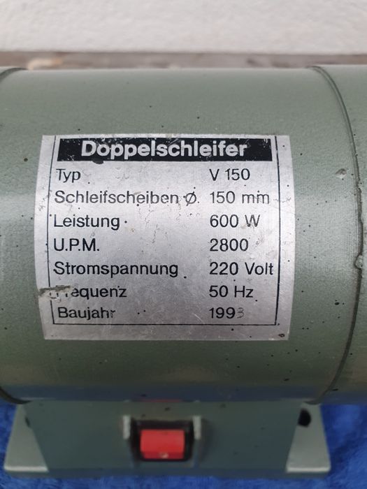 szlifierka stołowa 600W