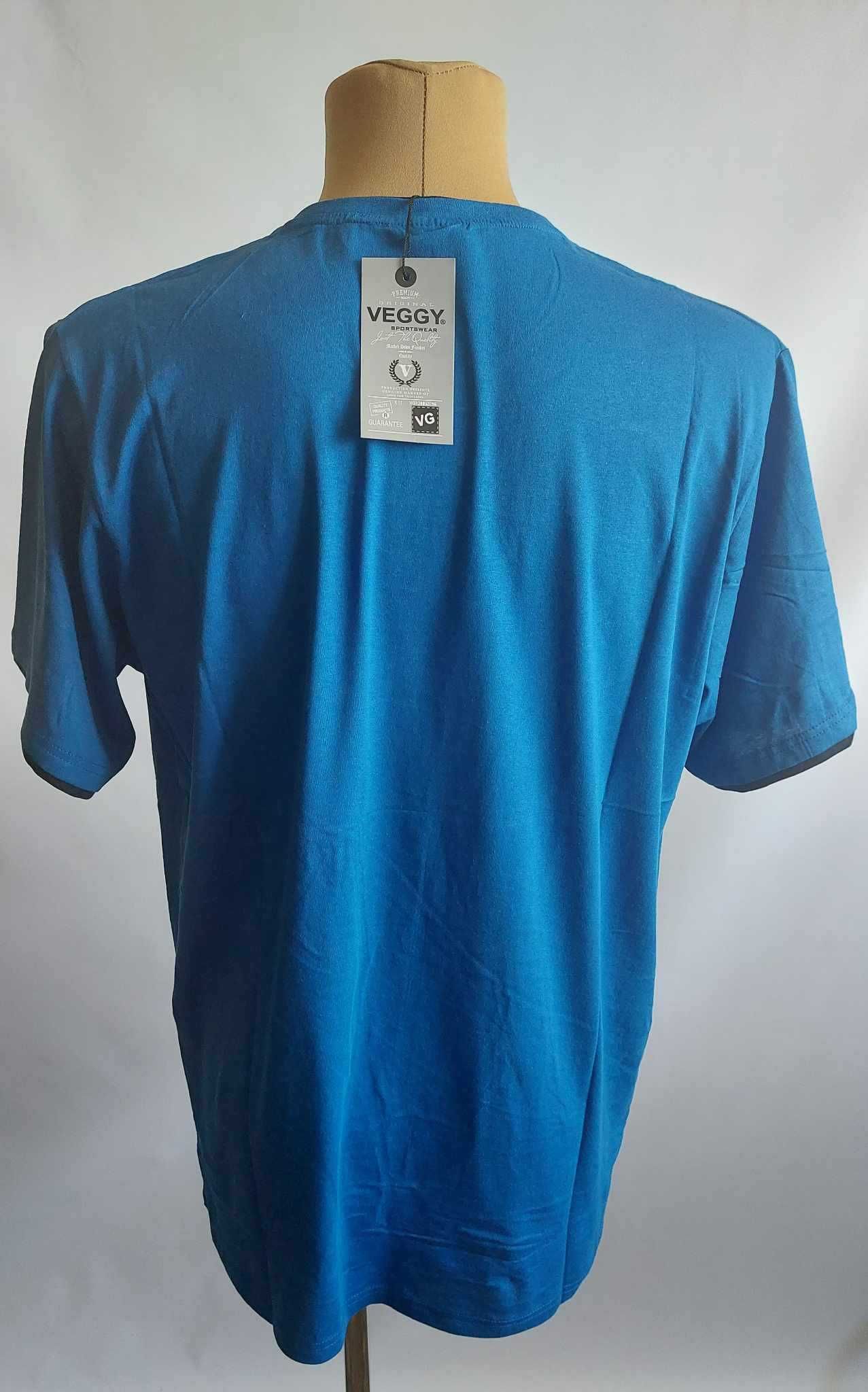 Koszulka męska t-shirt turecki MC MANAMAN 4 XL obwód do 136 cm
