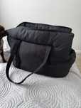 Torba transporter na malego psa czarny xs s