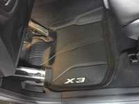 Новые оригинальные коврики БМВ BMW X3 G01/F25 (резина/велюр)