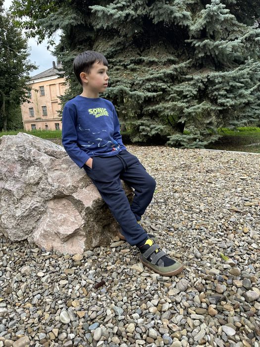 Демісезонні босоногі (берфут) черевики Froddo Up tex grey/black