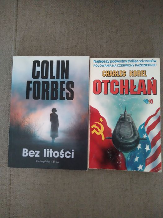 Książki Colin Forbes i Charles Korel