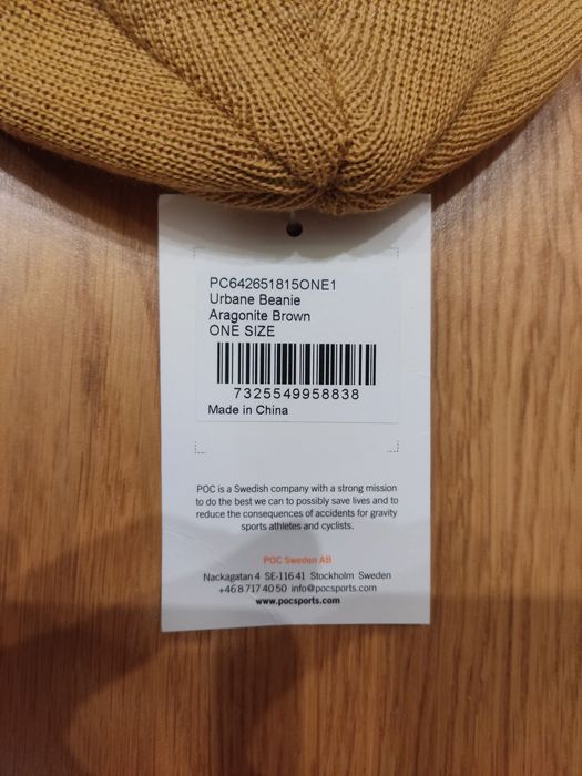 Nowa czapka POC Urbane Beanie, merino, one size