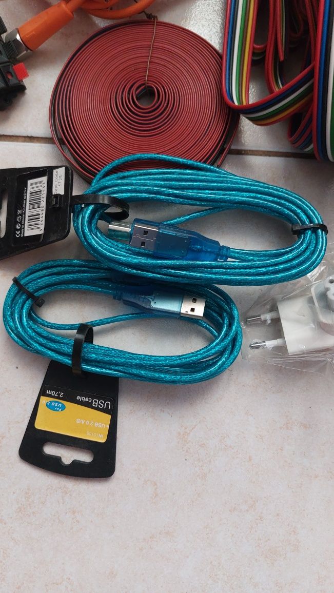 Przewody kable wiązki usb cable wielożyłowe