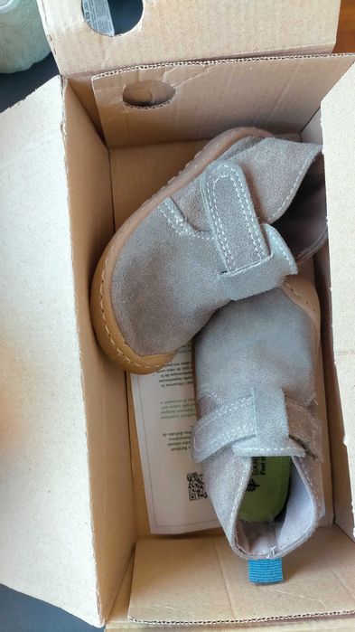 Botins Barefoot bebé, n. 22  A melhor escolha para o pé do seu bebé