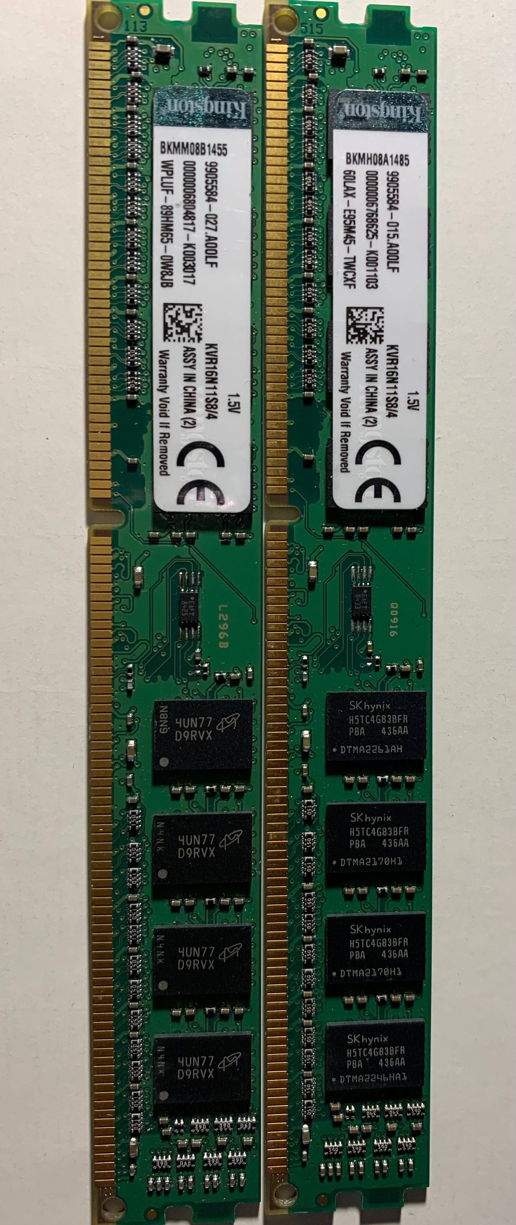 Оперативна памʼять для РС ddr3x4Gb