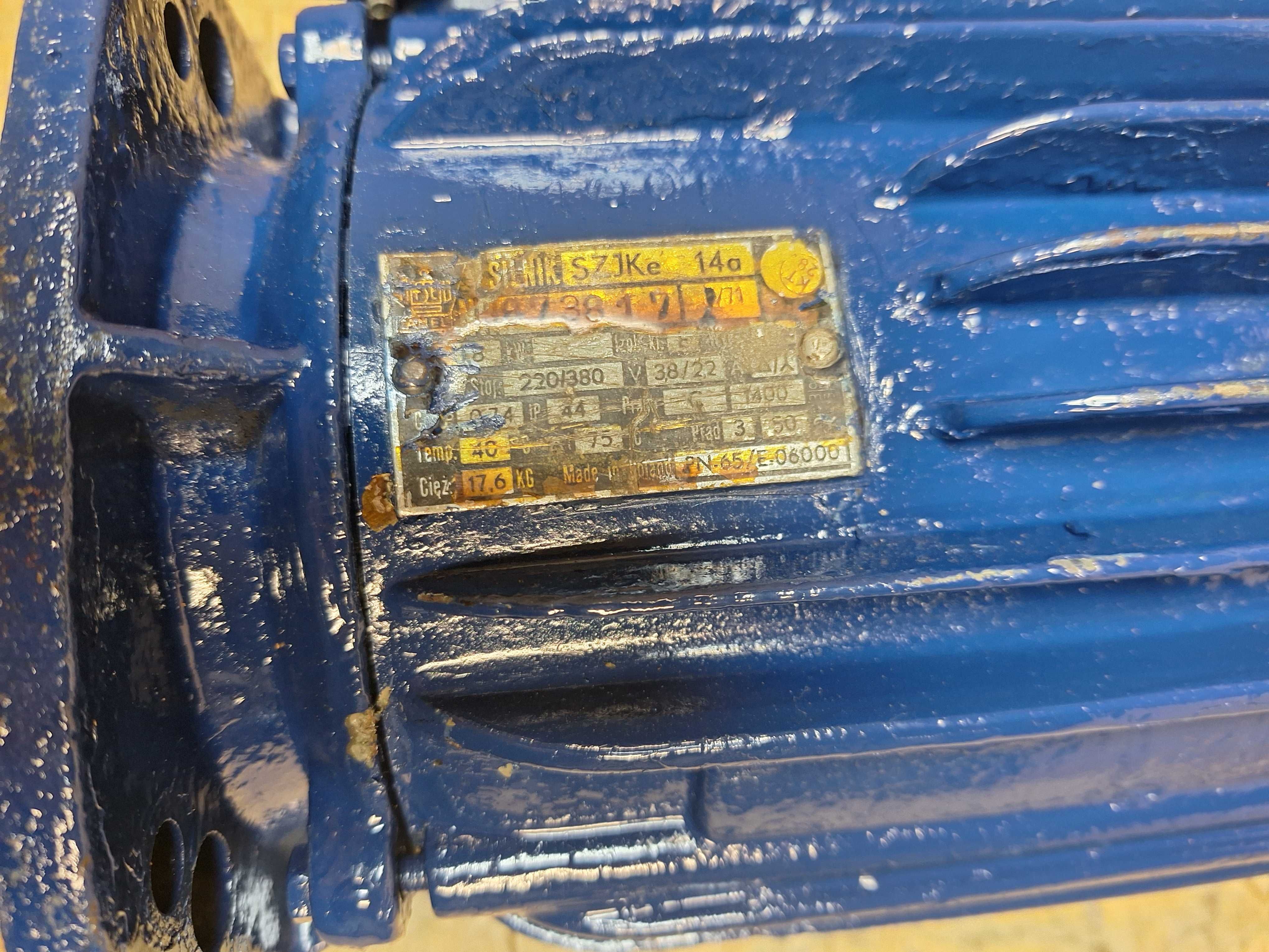 Silnik elektryczny 0,8KW 380V 1400 obrotów