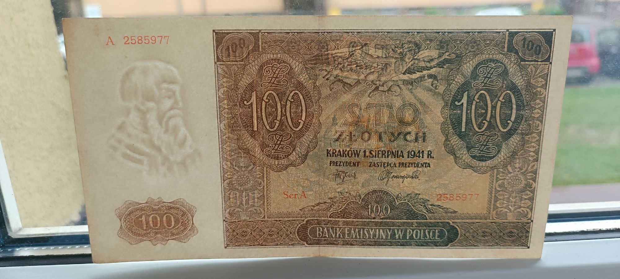 100 złotych 1941 ładny
