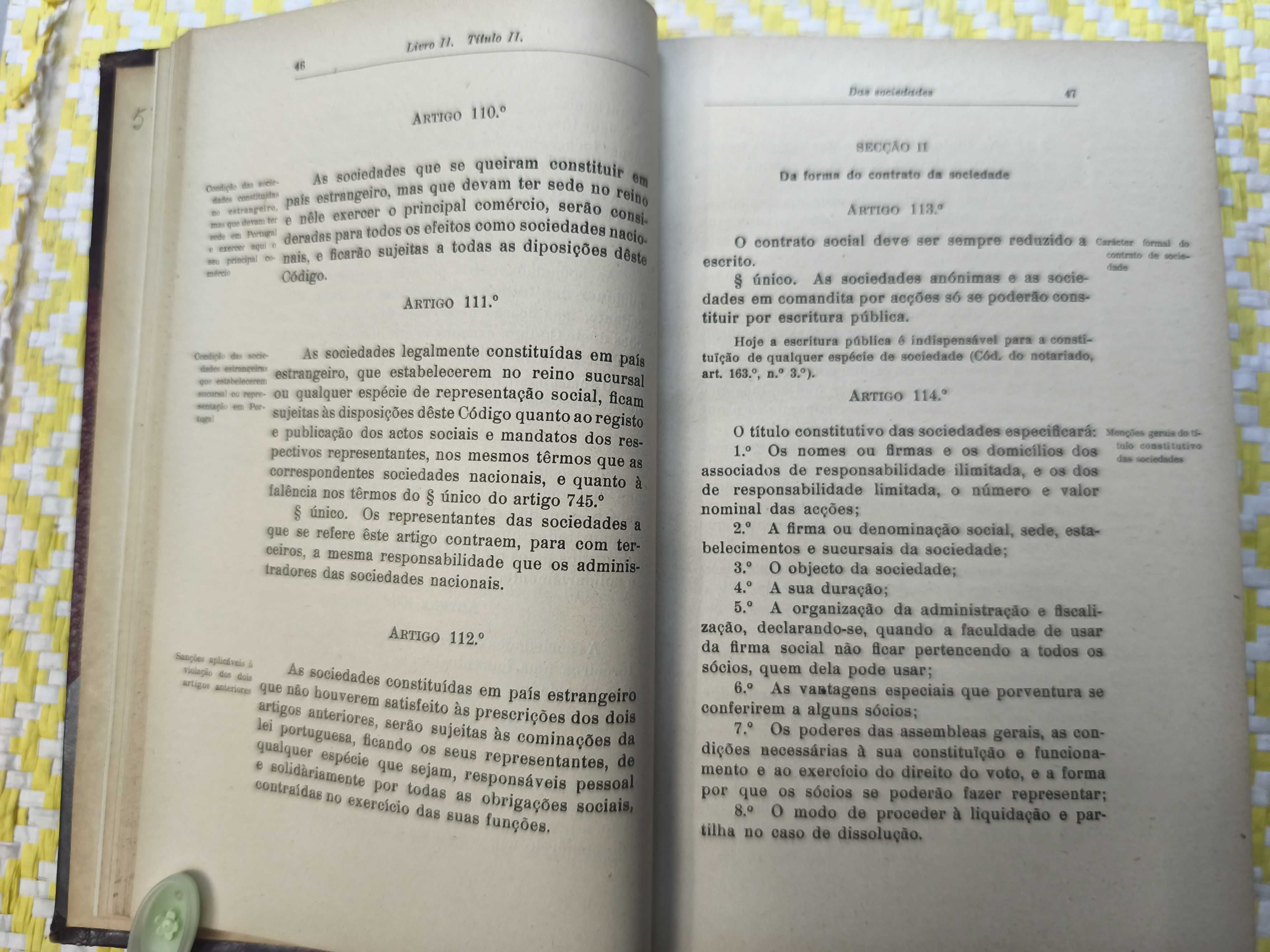 Código comercial e cód. de falências – Ano 1936
José Alberto dos Reis