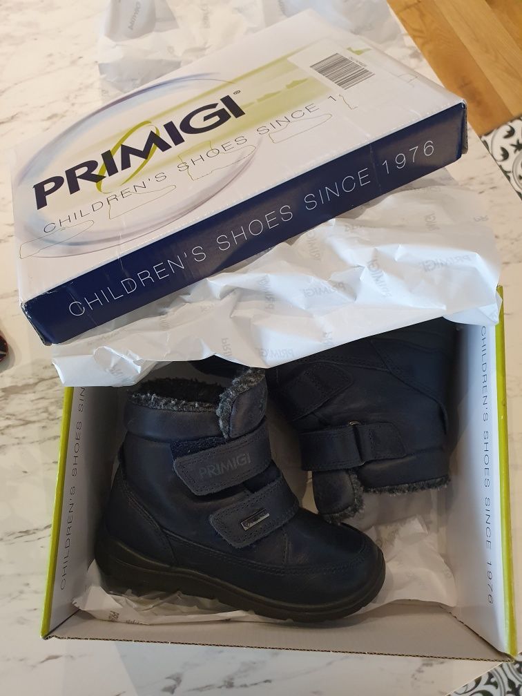 Kozaki Primigi roz. 24 granatowe