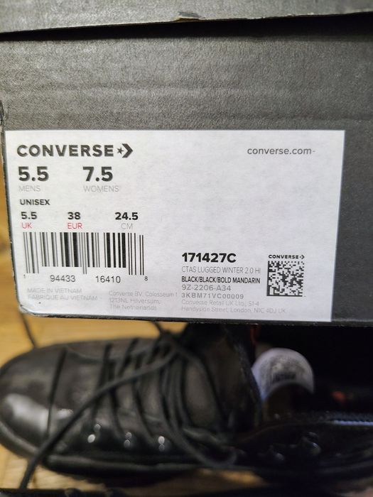 Кеди Converse  Chuck Taylor All Star Lugged Winter 2.0 17