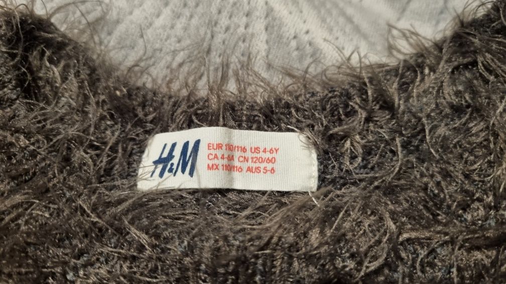 Sweter H&M 110/116 4-6 lat