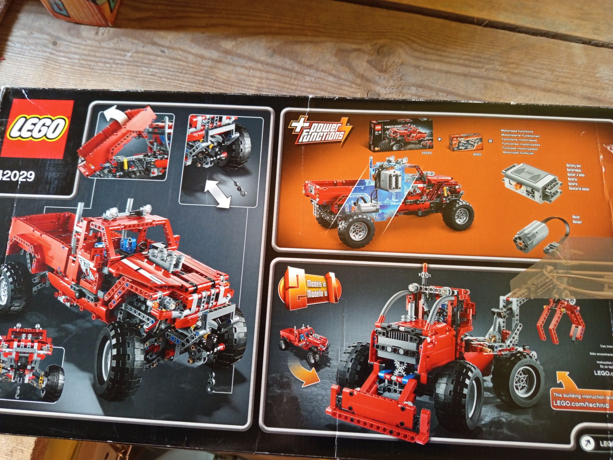 Lego 42029 Technic Ciężarówka Pick up Truck po Tuningu