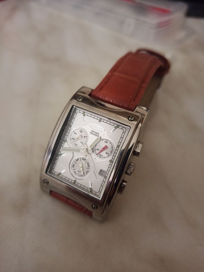 Часы Grand Tourer швейцарские, годинник хронограф