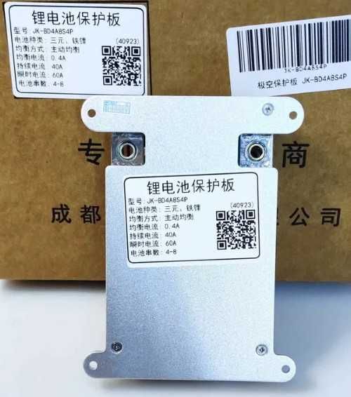 Jikong BD4A8S4P BMS 100А B1A8S10P 3S-8S активная балансировка дисплей