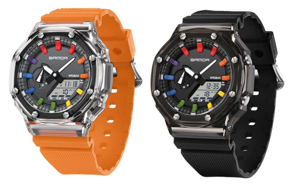 Годинники Sanda Водонепроникні Спортивні