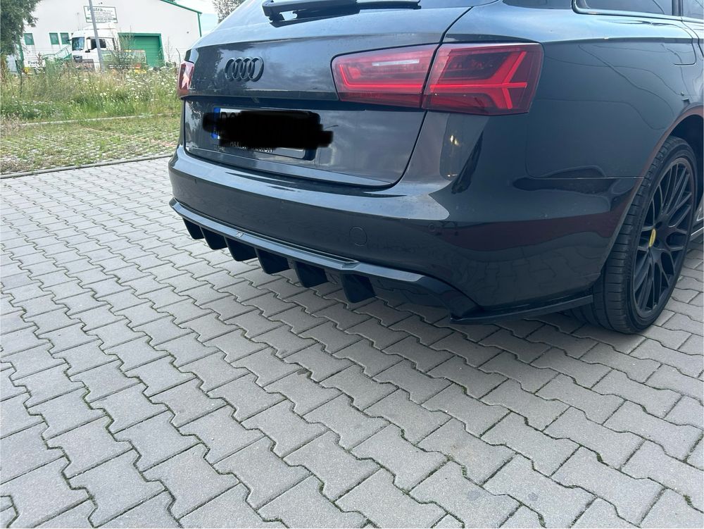 Zderzak tył tylny maxton  audi a6c7 avant LY8X 4pdc