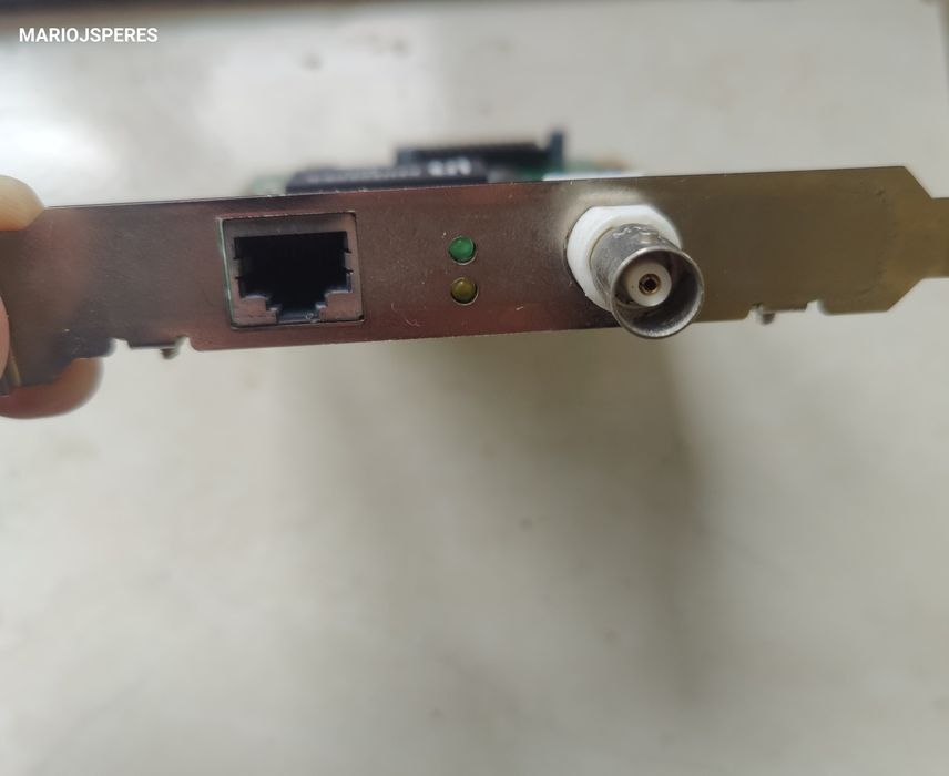 PC .Placa PCI Genius RTL8029AS 10Mbps RJ45/BNC Ethernet