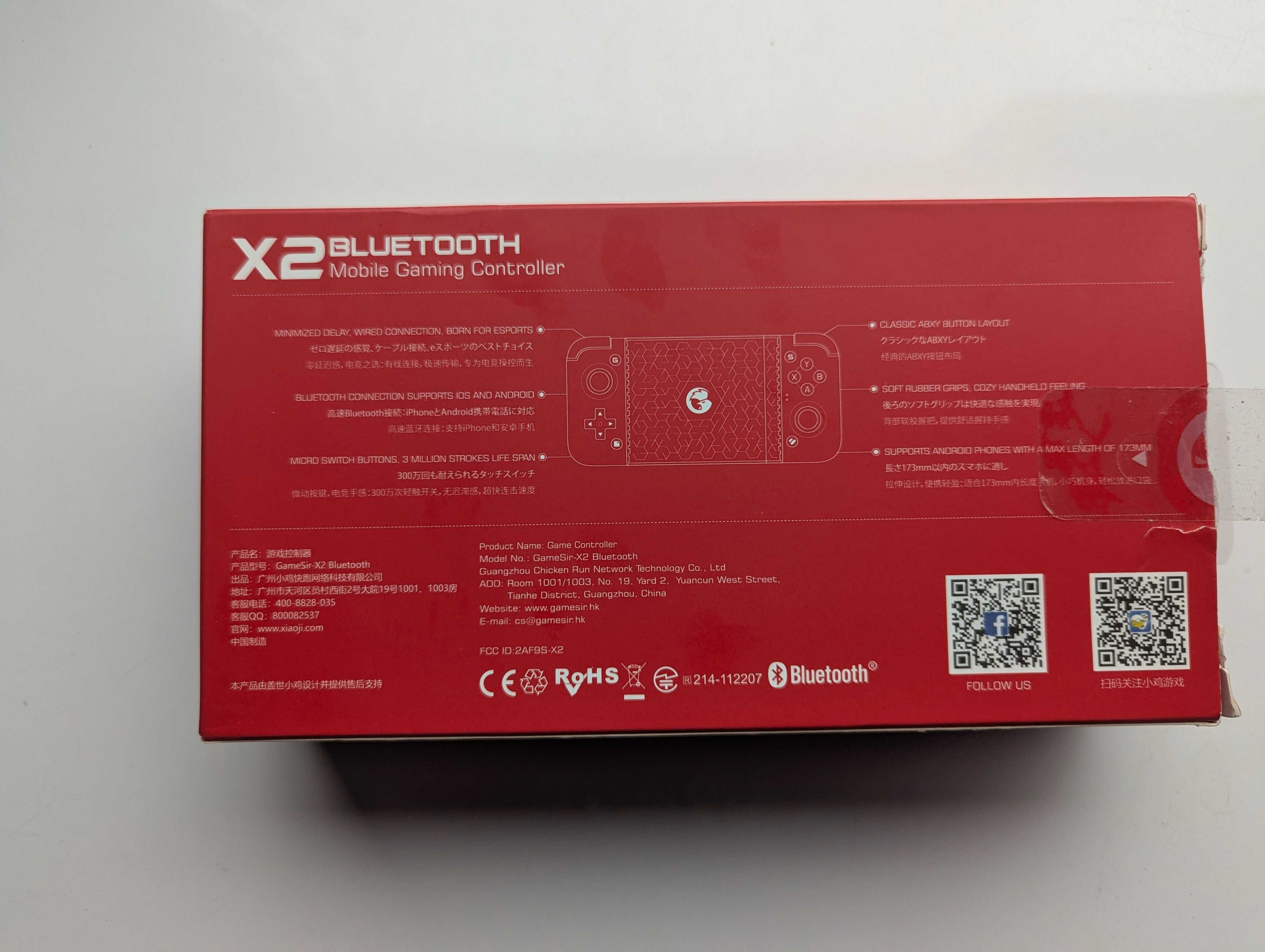 NOWY GameSir-X2 Bluetooth Pad do smartfona Android iOS