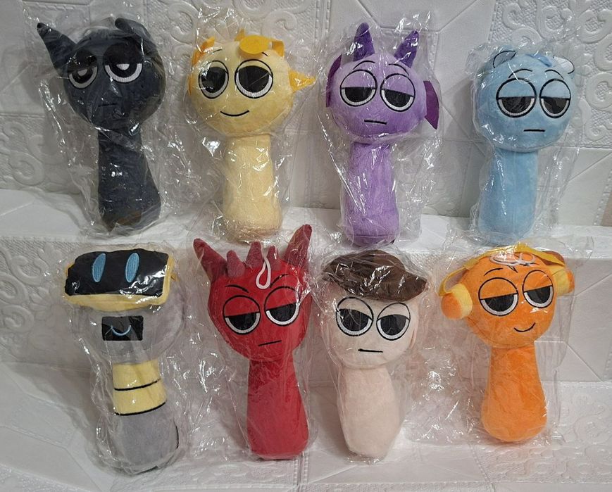 М'які плюшеві іграшки Спрункі Спрунки Sprunki